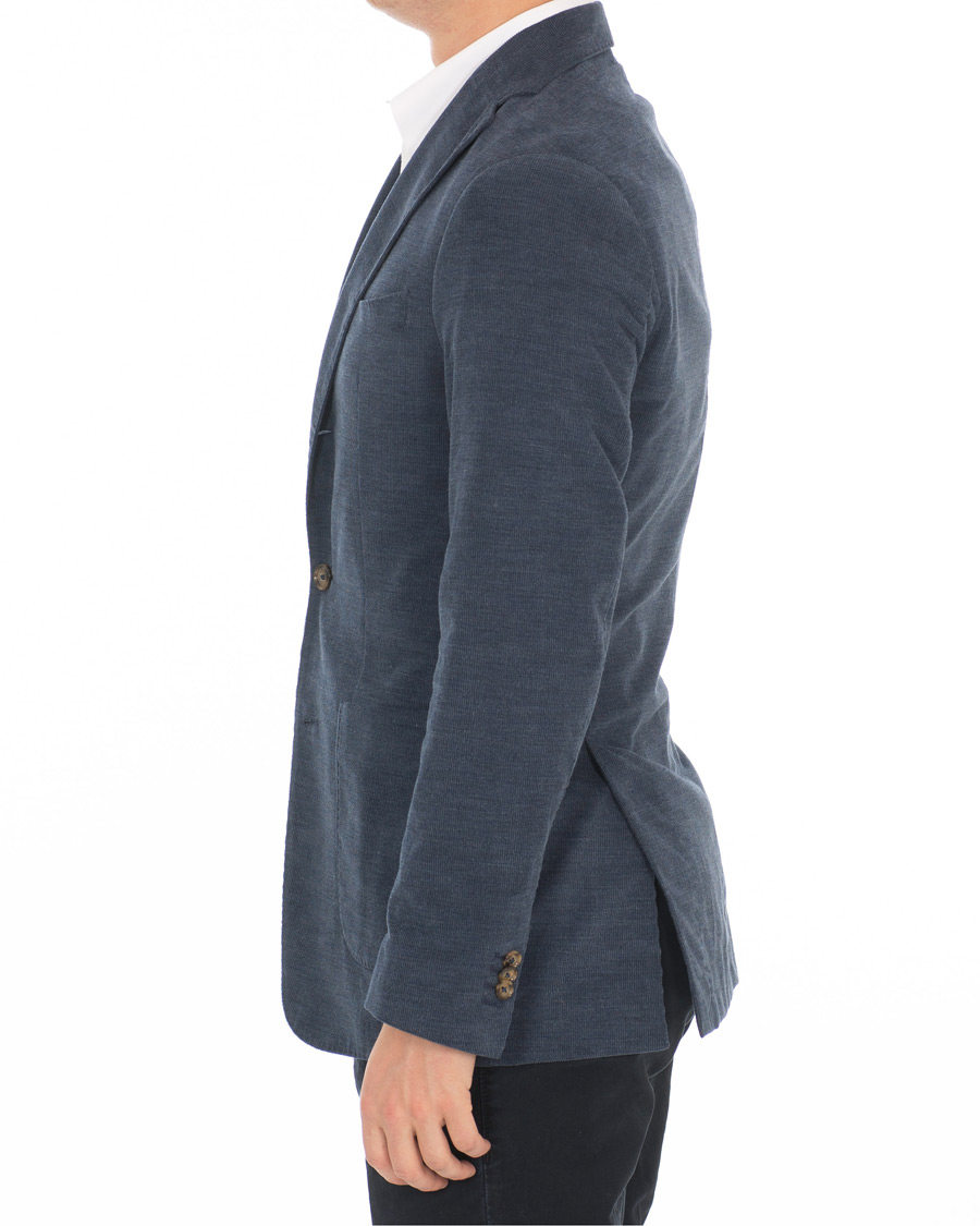 Hombres | Blazers | Stenströms | Cotton Corduroy Blazer Navy