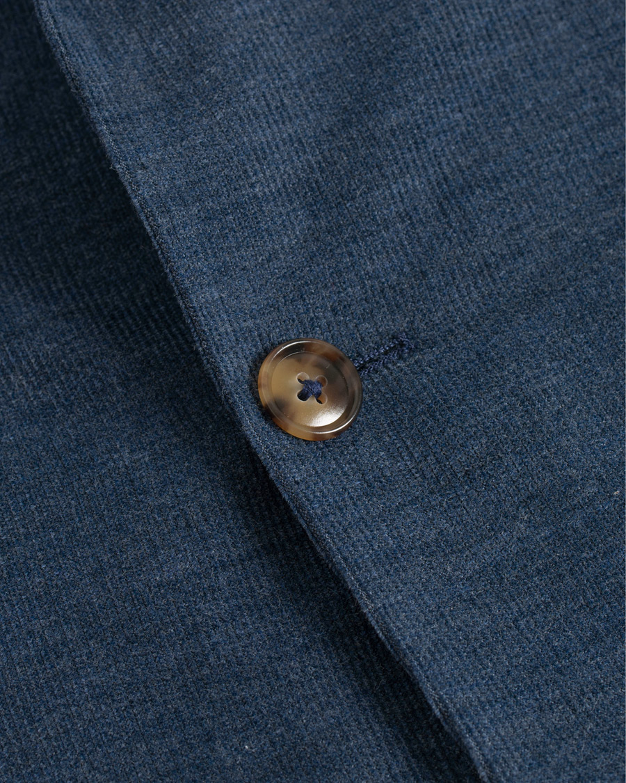 Hombres | Blazers | Stenströms | Cotton Corduroy Blazer Navy