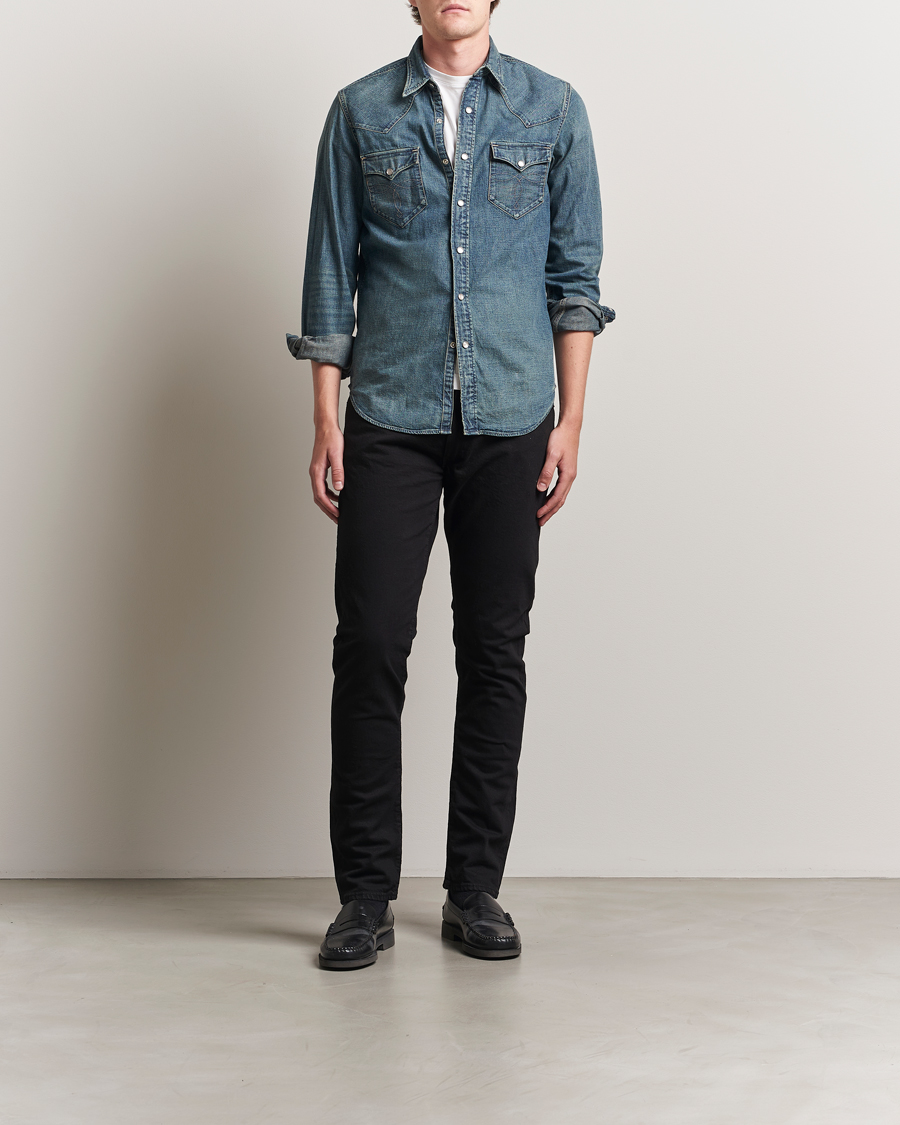 Hombres | Pantalones | Polo Ralph Lauren | Sullivan Slim Fit Hudson Stretch Jeans Black