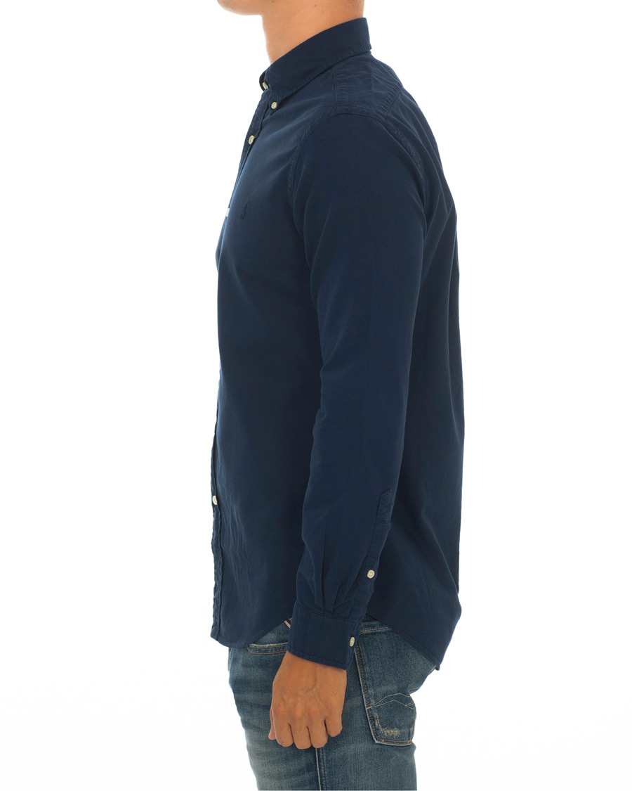 Hombres | Camisas | Polo Ralph Lauren | Slim Fit Garment Dyed Oxford Shirt Newport Navy