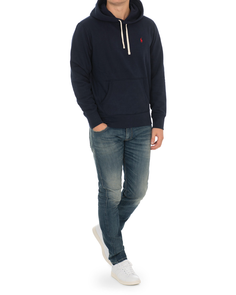 Hombres | Jerséis y prendas de punto | Polo Ralph Lauren | RL Fleece Hoodie Cruise Navy