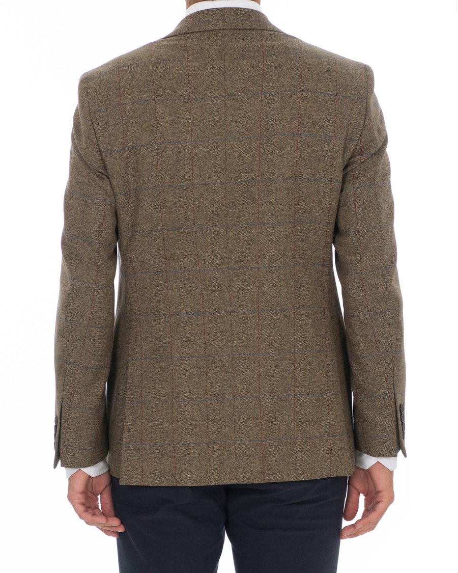 Hombres | Blazers | Walker Slater | Edward Tweed Windowpane Blazer Brown