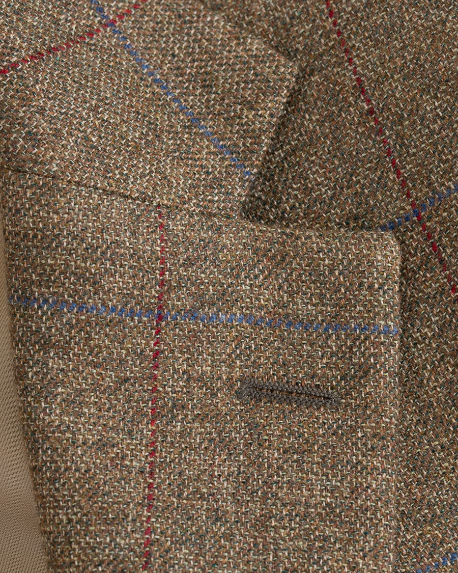 Hombres | Blazers | Walker Slater | Edward Tweed Windowpane Blazer Brown