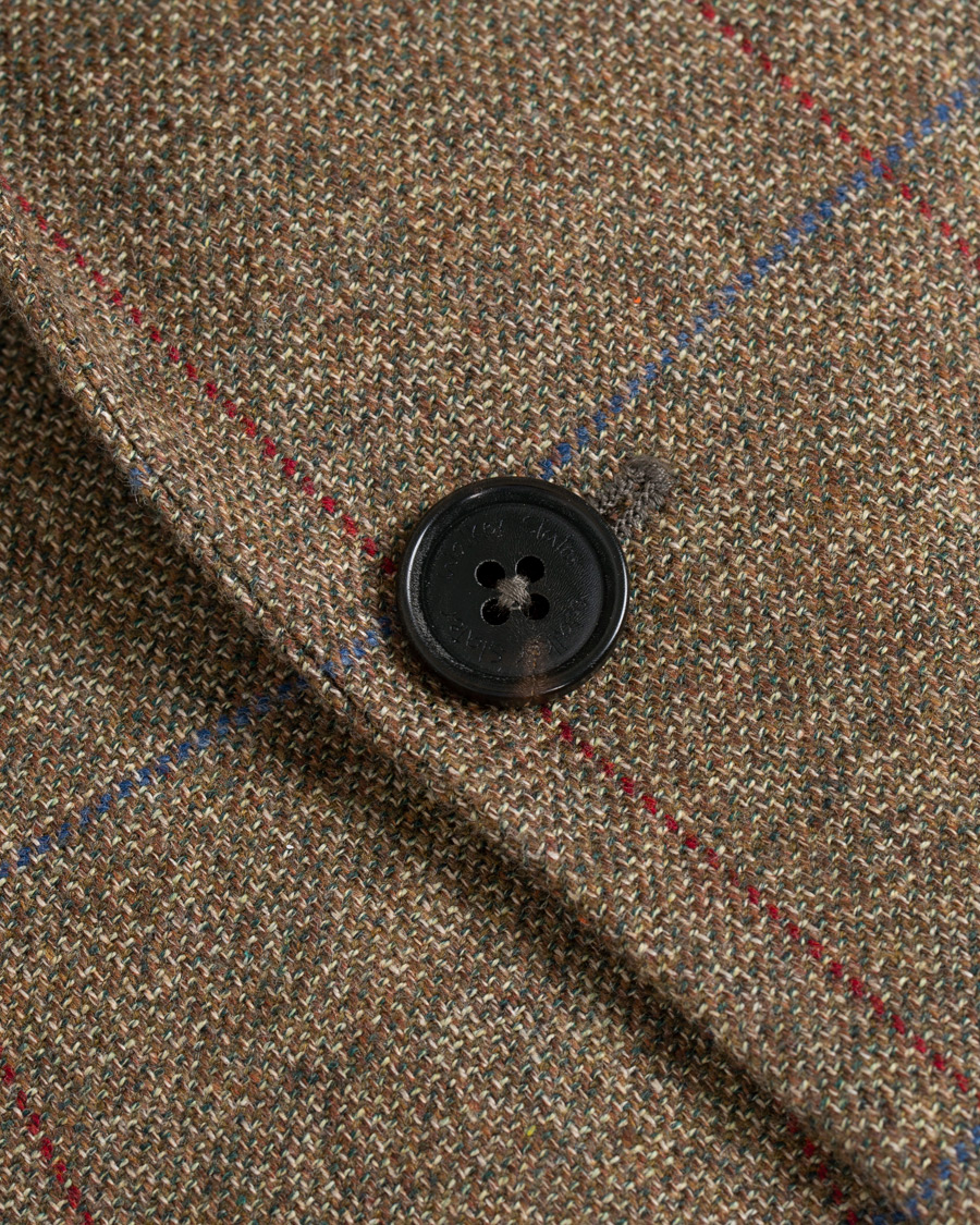 Hombres | Blazers | Walker Slater | Edward Tweed Windowpane Blazer Brown