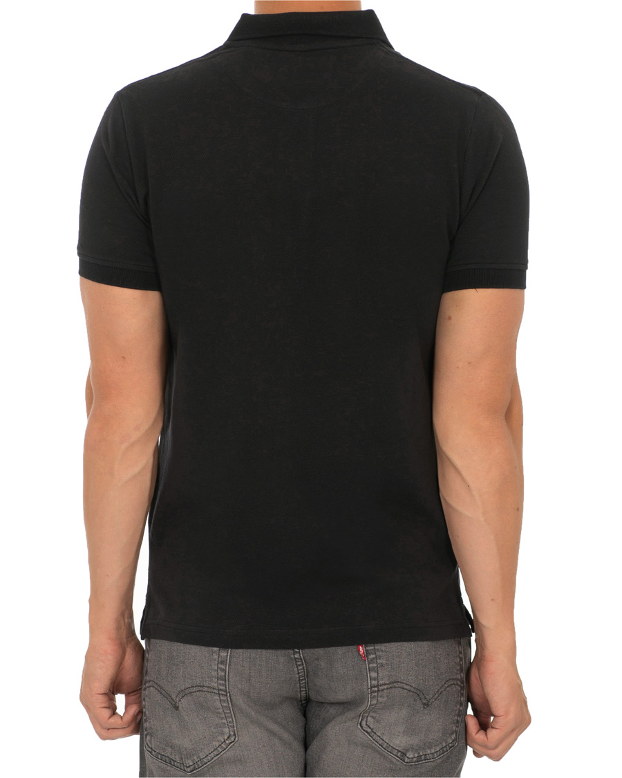 Hombres | Polos | Lyle & Scott | Plain Polo Shirt True Black