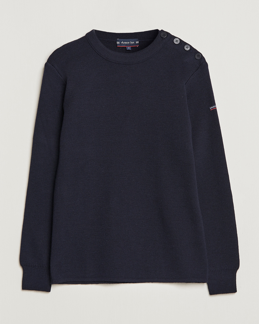 Hombres | Jerséis y prendas de punto | Armor-lux | Pull Fouesnant Sweater Navy