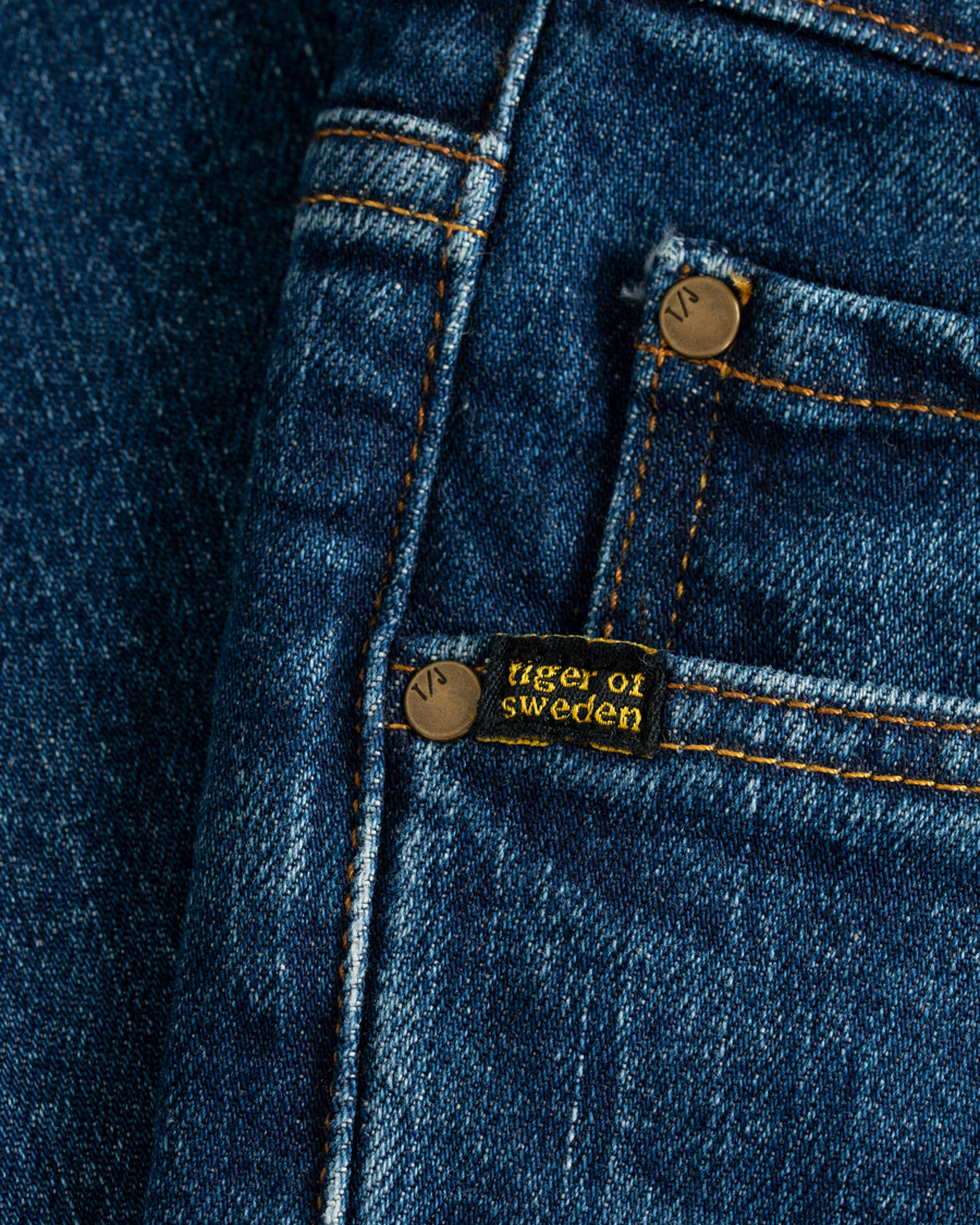 Hombres | Vaqueros | Tiger of Sweden Jeans | Rex Stretch Jeans Medium Blue