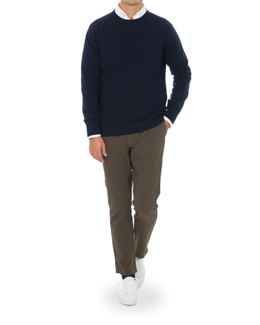 Hombres | Pantalones | Tiger of Sweden Jeans | River Stretch Pants Timber Brown