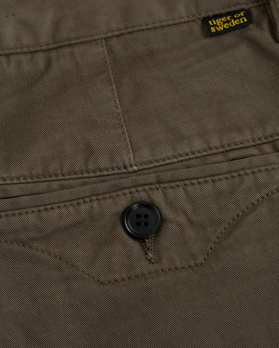 Hombres | Pantalones | Tiger of Sweden Jeans | River Stretch Pants Timber Brown