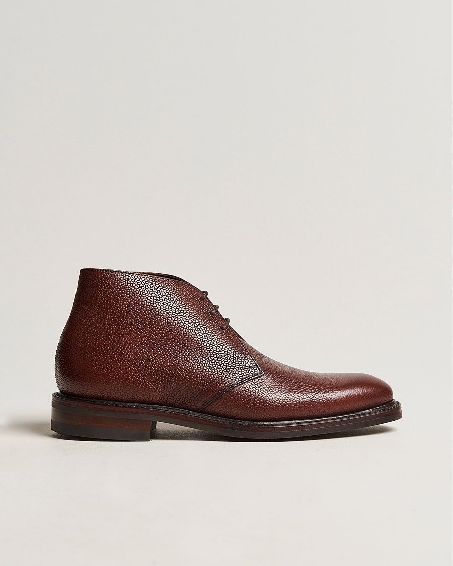 Hombres | Loake 1880 Legacy Lytham Chukka Boot Oxblood Grain Calf | Loake 1880 Legacy | Lytham Chukka Boot Oxblood Grain Calf