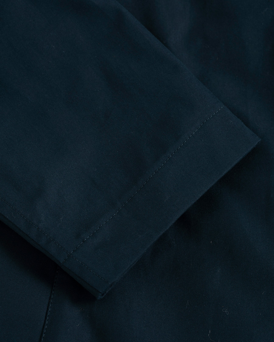 Hombres | Abrigos y chaquetas | Private White V.C. | Unlined Cotton Ventile Mac Coat 3.0 Midnight 3 - S