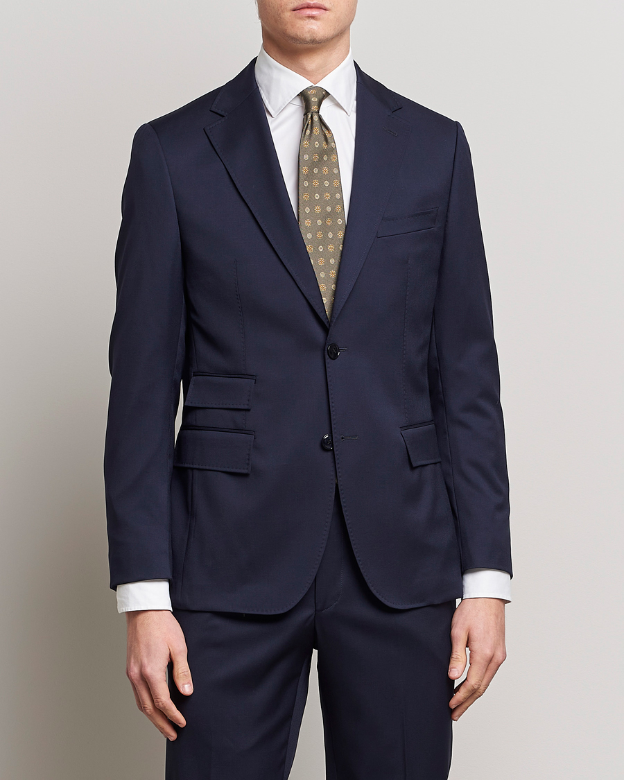 Hombres | Blazers | Morris Heritage | Prestige Suit Jacket Navy