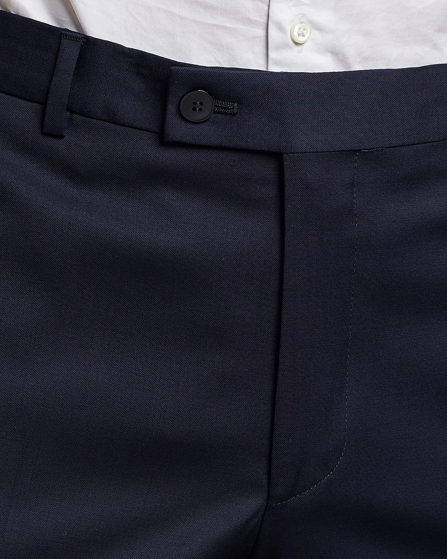 Hombres | Pantalones | Morris | Prestige Wool Suit Trousers Navy