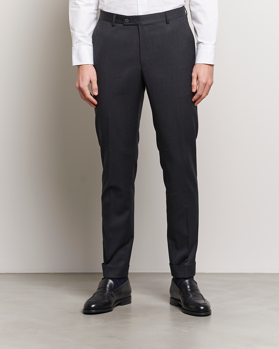 Hombres | Pantalones de traje | Morris Heritage | Prestige Suit Trousers Grey