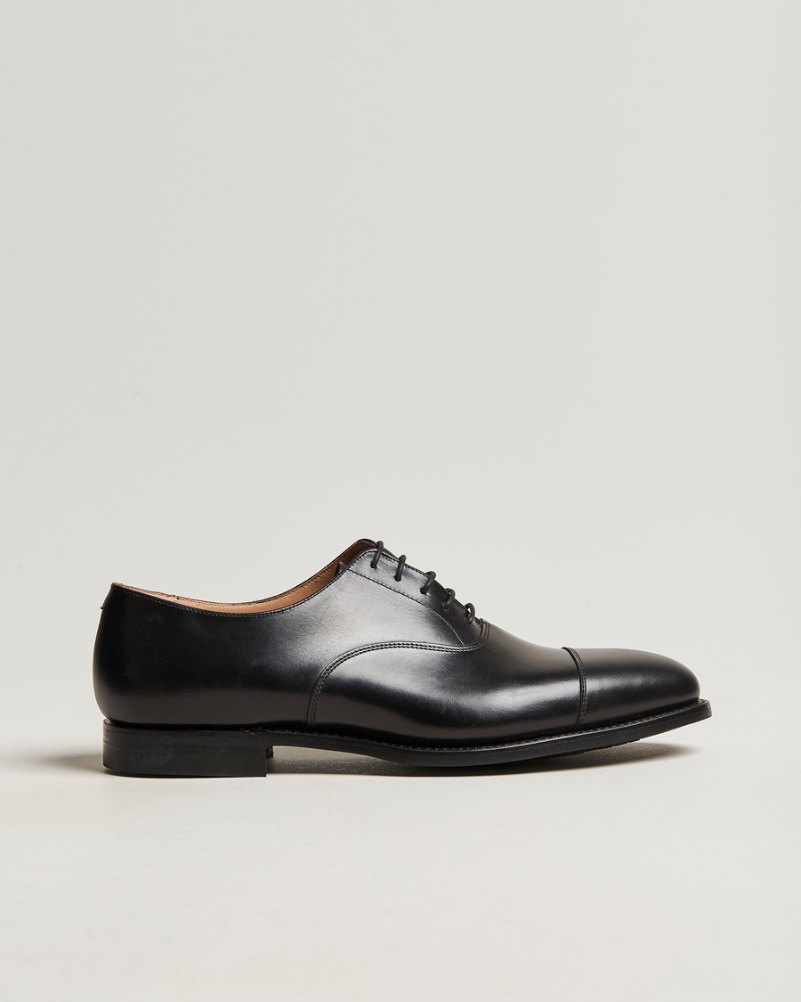 Hombres | Zapatos Oxford | Crockett & Jones | Connaught 2 City Sole Black Calf