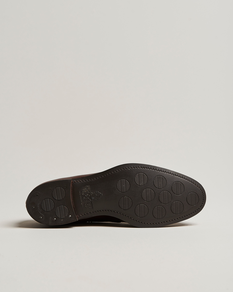 Hombres | Mocasines | Crockett & Jones | Cavendish 2 City Sole Dark Brown Grain