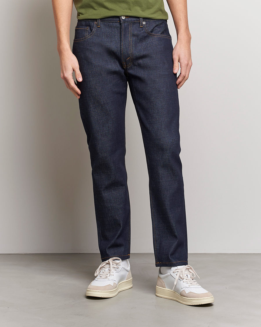 Hombres | Jeanerica | Jeanerica | TM005 Tapered Jeans Blue Raw