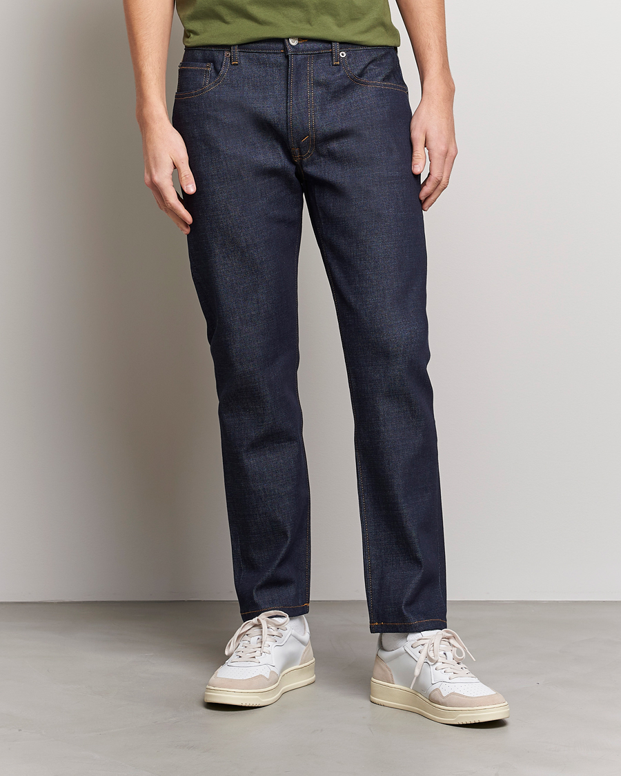 Hombres | Pantalones | Jeanerica | TM005 Tapered Jeans Blue Raw