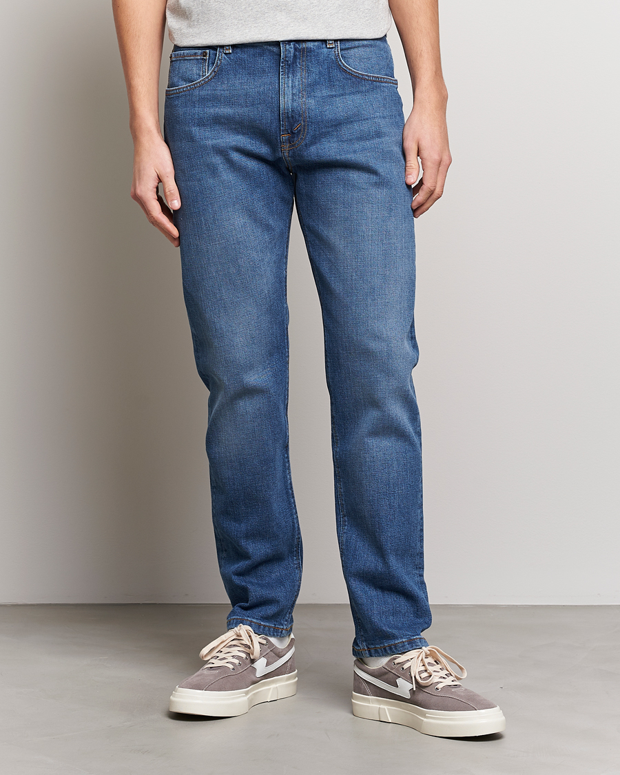Hombres | Vaqueros azules | Jeanerica | TM005 Tapered Jeans Mid Vintage