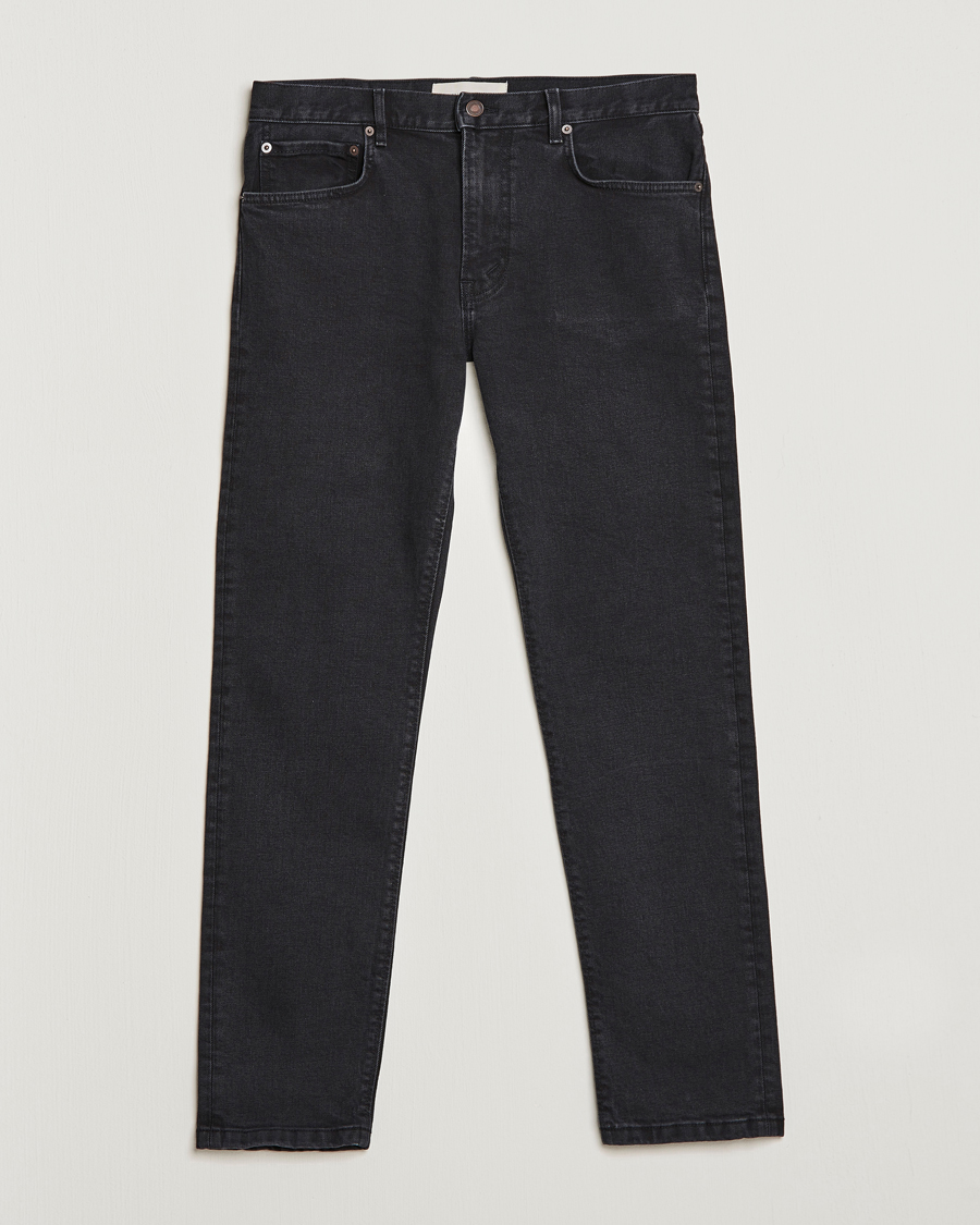 Hombres | Pantalones | Jeanerica | TM005 Tapered Jeans Black 2 Weeks