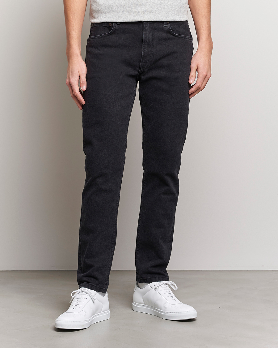 Hombres | Ropa | Jeanerica | TM005 Tapered Jeans Black 2 Weeks