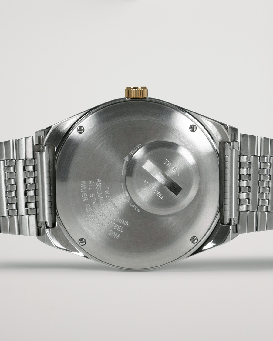 Hombres | Timex Q Reissue 1978 Falcon Eye 38mm Steel/Blue Dial | Timex | Q Reissue 1978 Falcon Eye 38mm Steel/Blue Dial