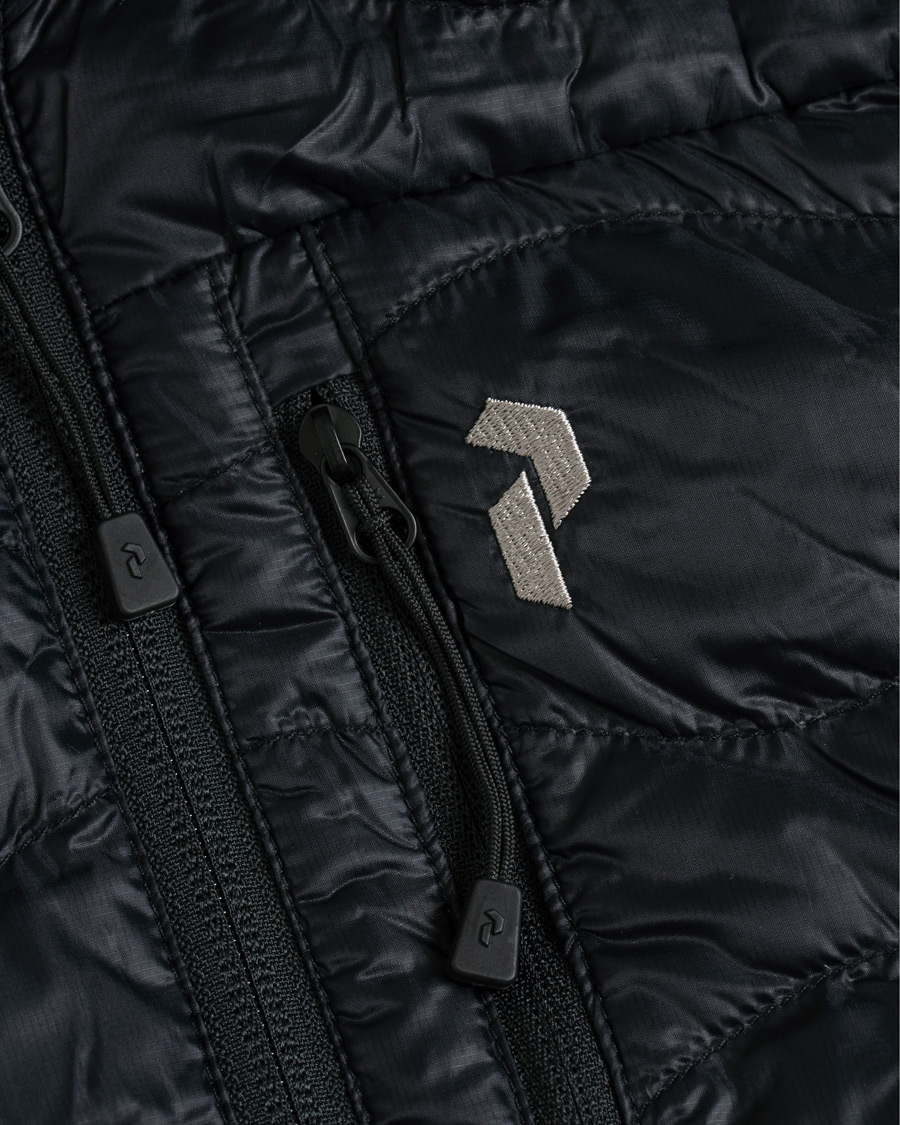 Hombres | Abrigos y chaquetas | Peak Performance | Helium Hybrid Hooded Jacket Black