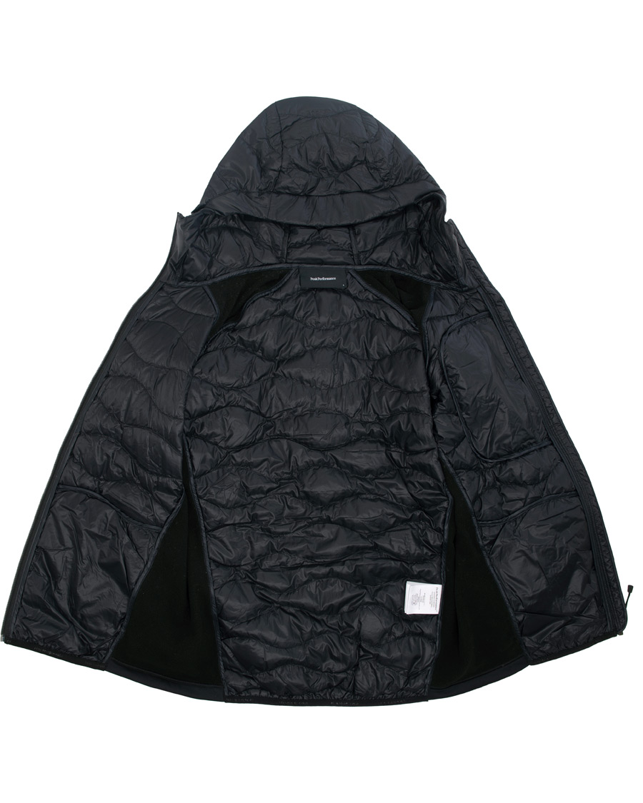 Hombres | Abrigos y chaquetas | Peak Performance | Helium Hybrid Hooded Jacket Black