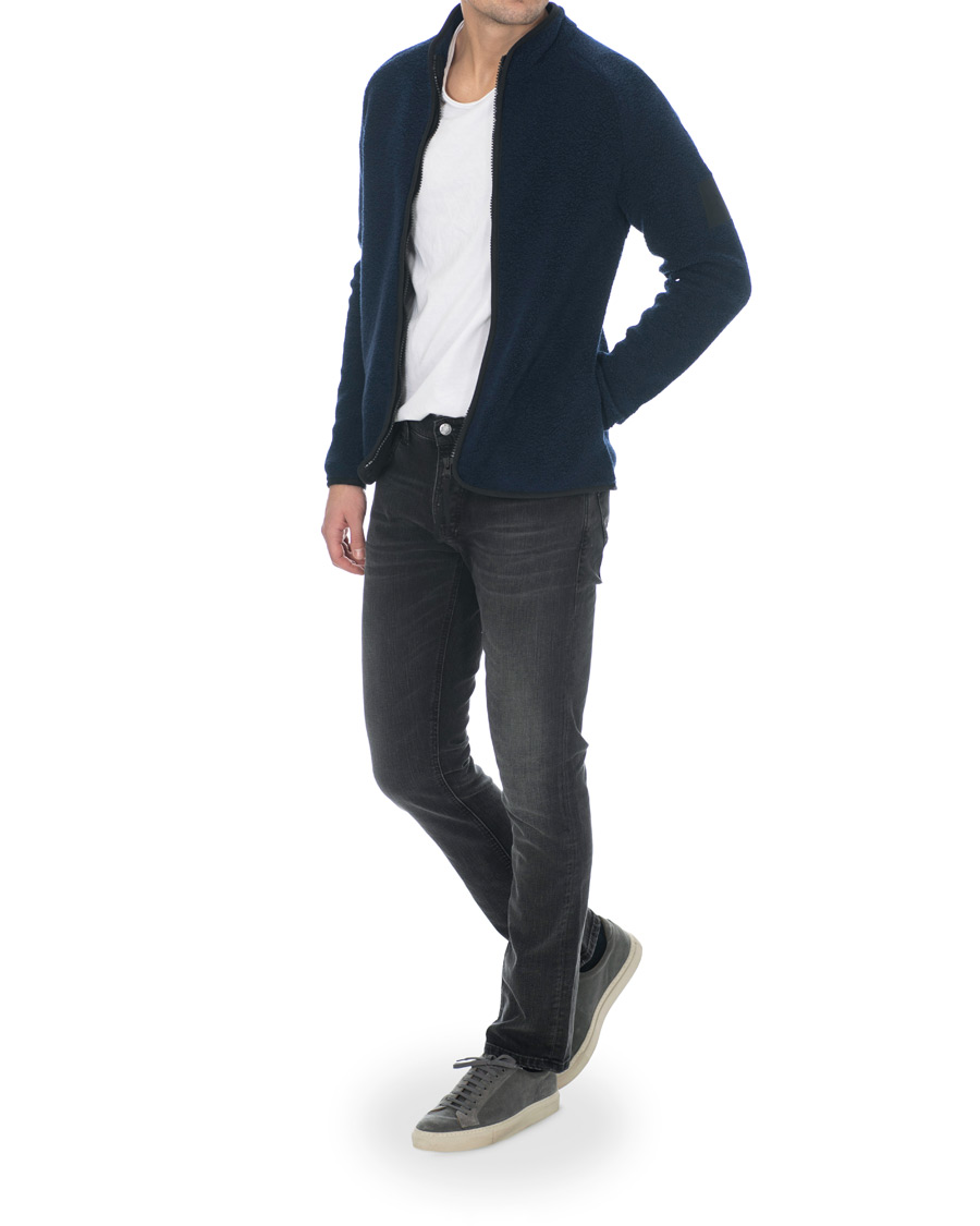 Hombres | Jerséis y prendas de punto | Peak Performance | Ted Full Zip Fleece Salute Blue