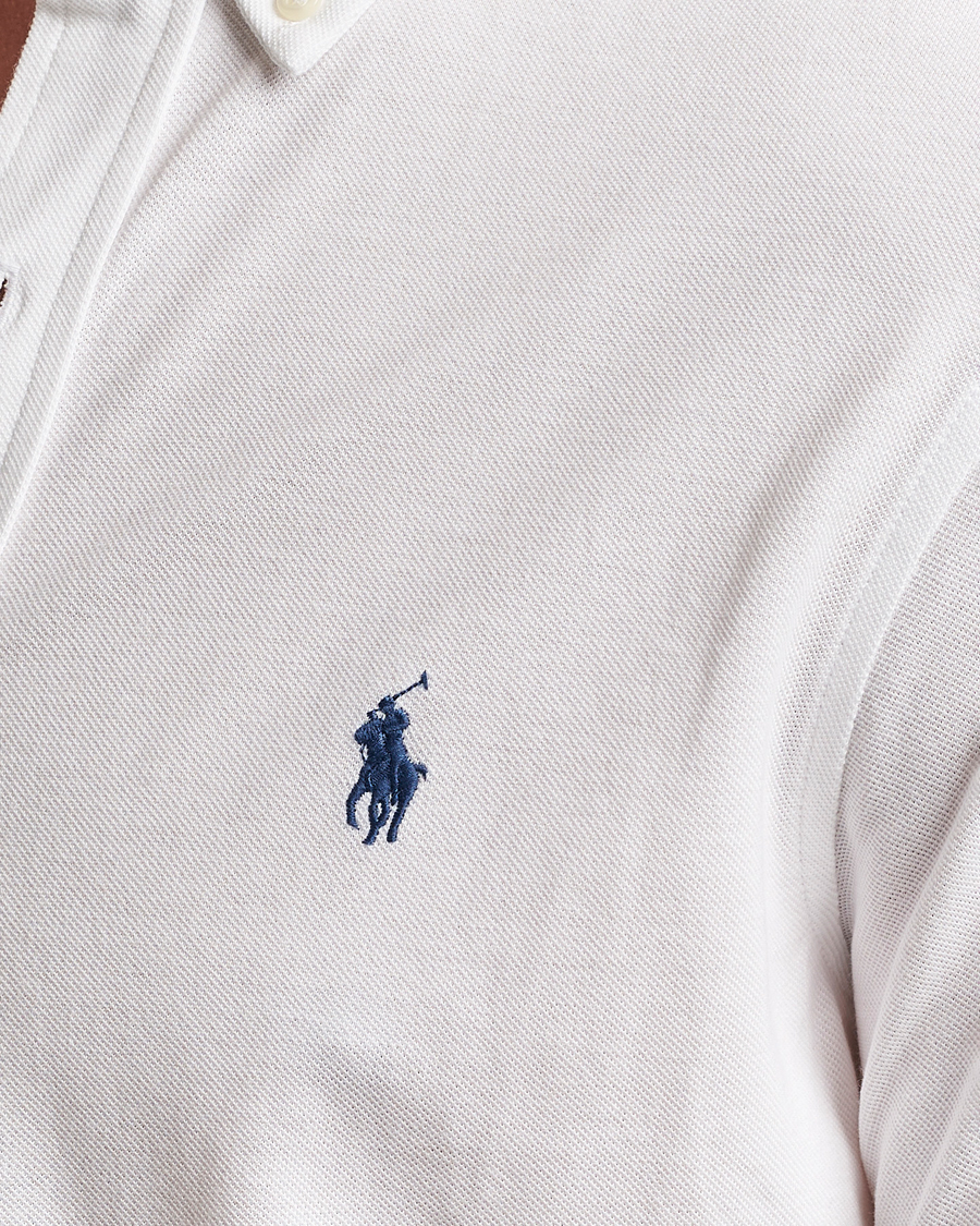 Hombres | Camisas | Polo Ralph Lauren | Featherweight Mesh Shirt White