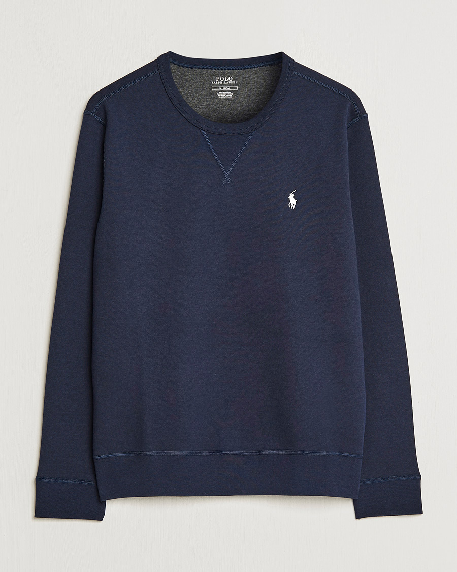 Hombres | Jerséis y prendas de punto | Polo Ralph Lauren | Tech Crew Neck Sweatshirt Aviator Navy