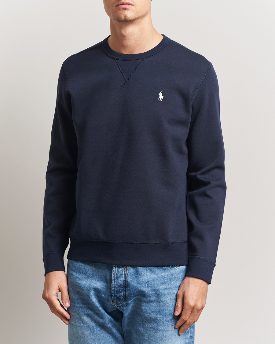 Hombres | Jerséis y prendas de punto | Polo Ralph Lauren | Tech Crew Neck Sweatshirt Aviator Navy