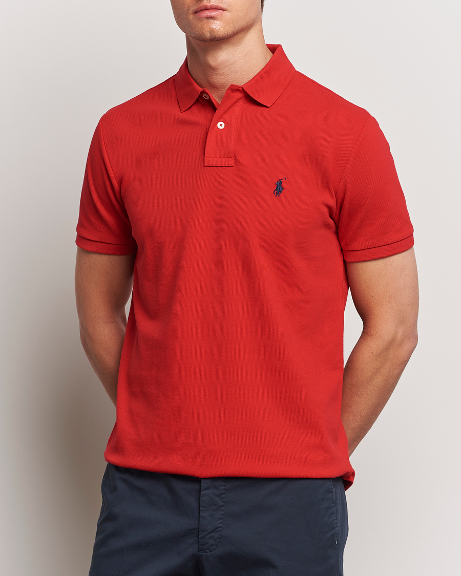 Hombres |  | Polo Ralph Lauren | Custom Slim Fit Polo Red