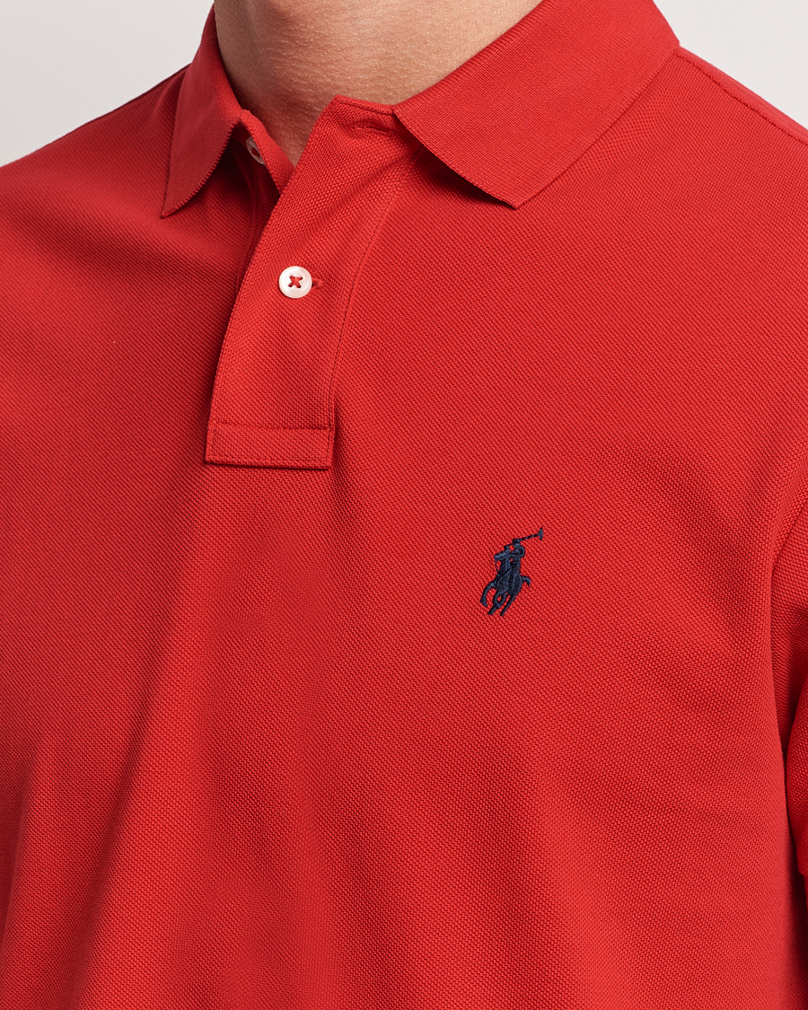 Hombres | Polos | Polo Ralph Lauren | Custom Slim Fit Polo Red