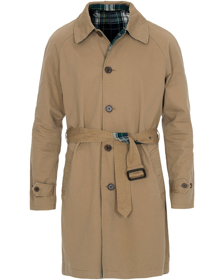 Hombres | Abrigos y chaquetas | Polo Ralph Lauren | Reversible Trench Coat Desert Khaki/Gordon Tartan