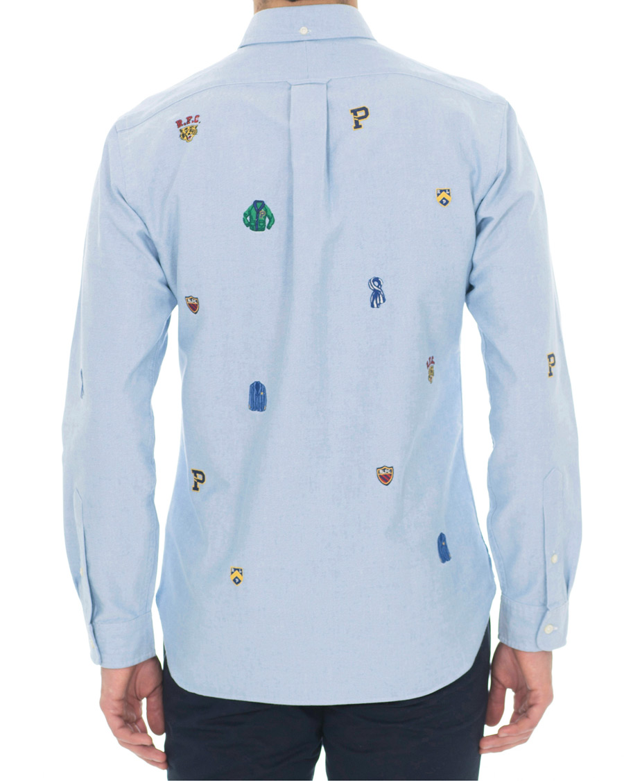 Hombres | Camisas | Polo Ralph Lauren | Custom Fit Oxford Shirt Blue