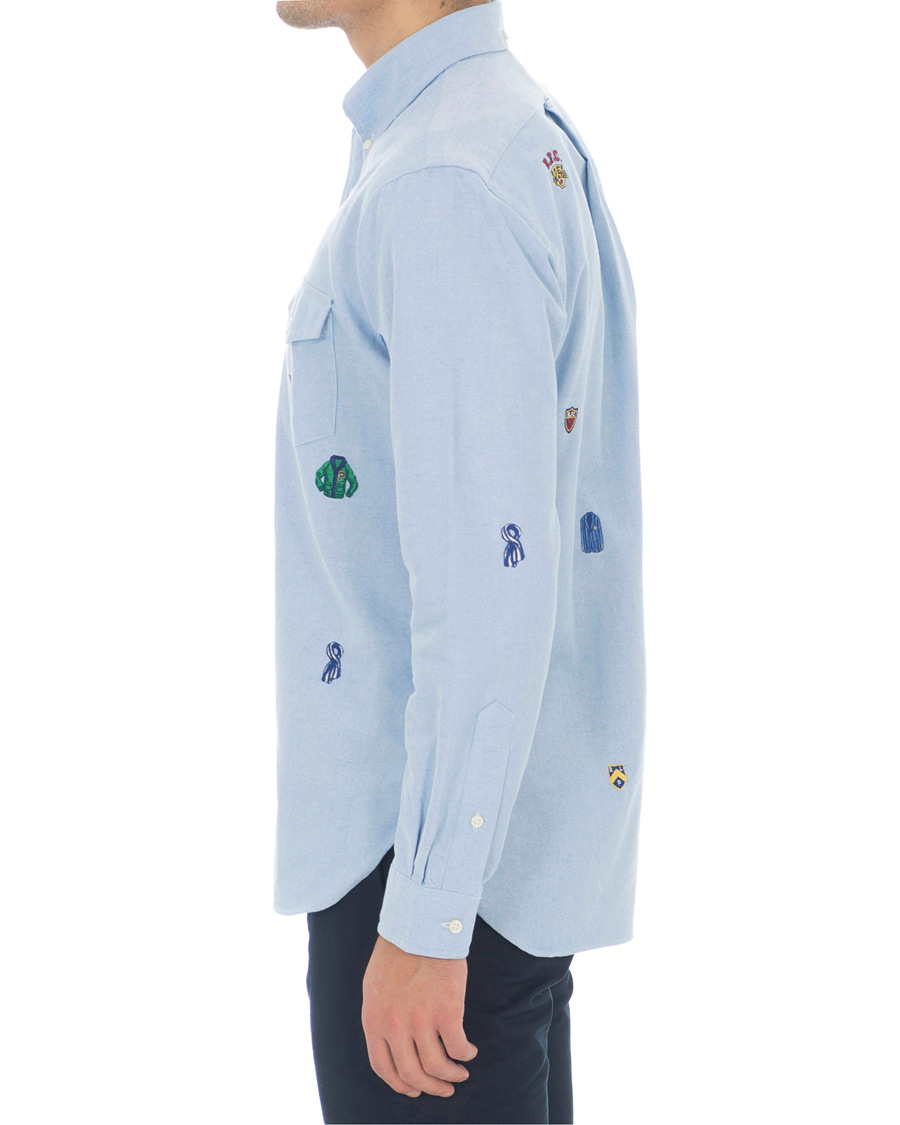 Hombres | Camisas | Polo Ralph Lauren | Custom Fit Oxford Shirt Blue