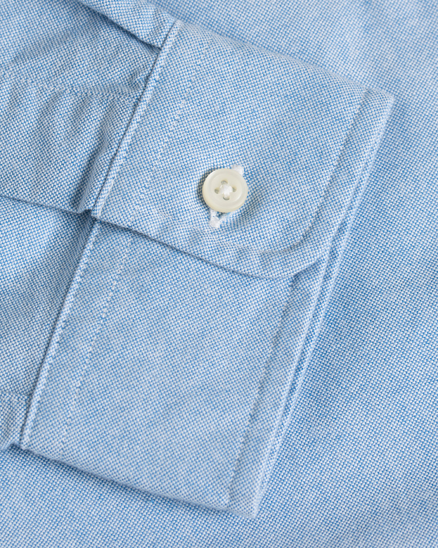 Hombres | Camisas | Polo Ralph Lauren | Custom Fit Oxford Shirt Blue