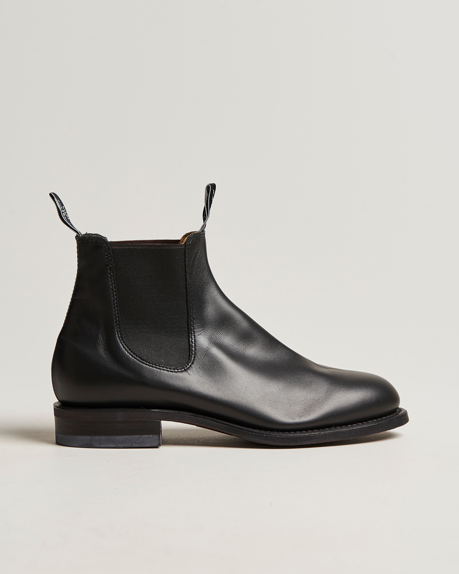 Hombres | R.M.Williams Wentworth G Boot Yearling Black | R.M.Williams | Wentworth G Boot Yearling Black