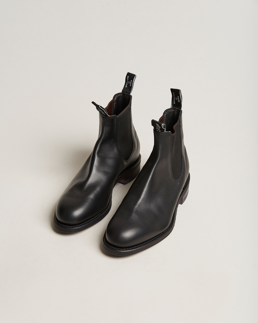Hombres | R.M.Williams Wentworth G Boot Yearling Black | R.M.Williams | Wentworth G Boot Yearling Black