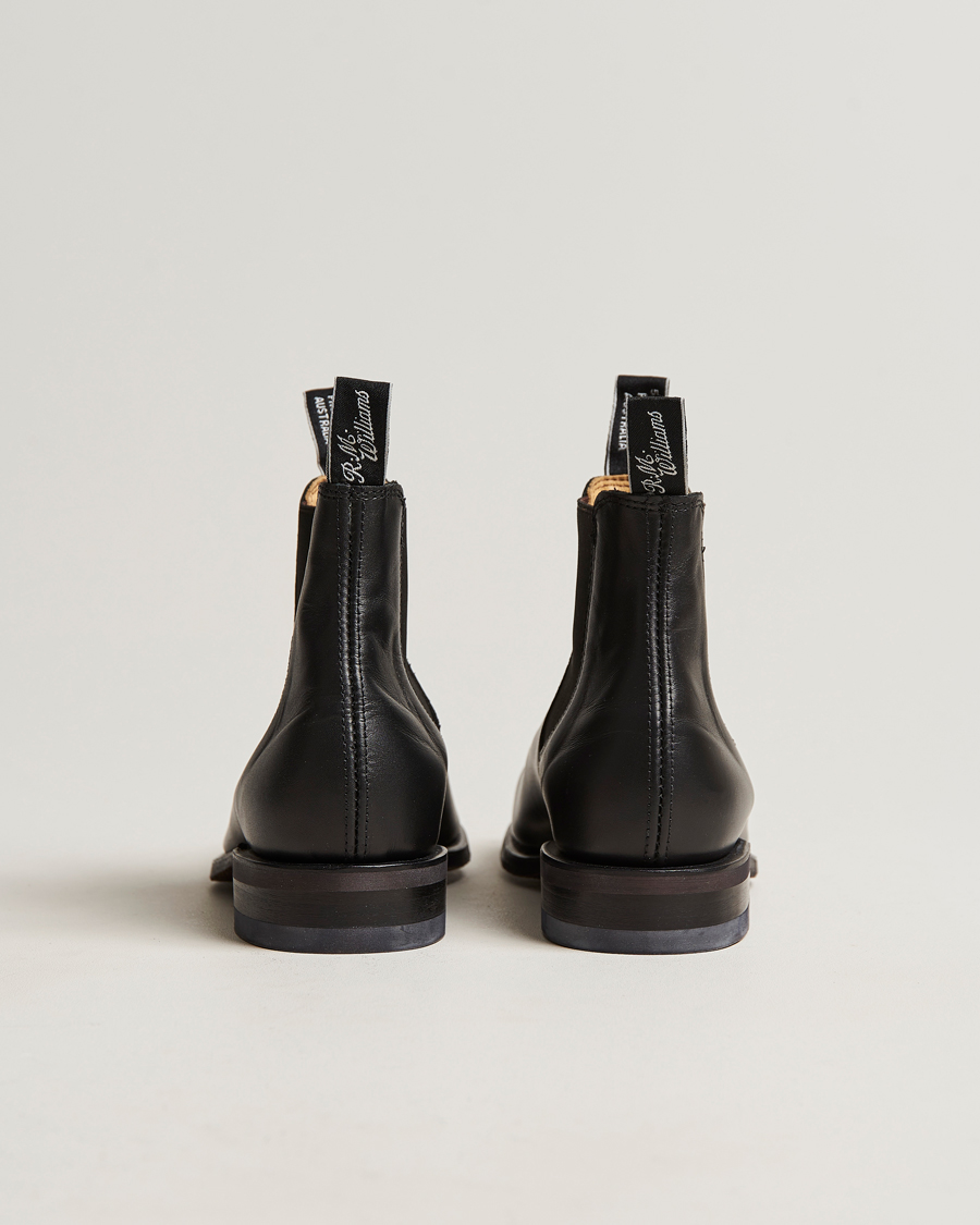 Hombres | R.M.Williams Wentworth G Boot Yearling Black | R.M.Williams | Wentworth G Boot Yearling Black