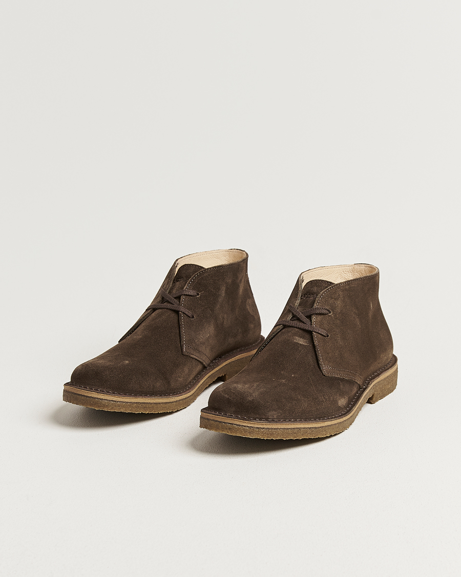 Hombres | Botas | Astorflex | Greenflex Desert Boot Dark Brown Suede