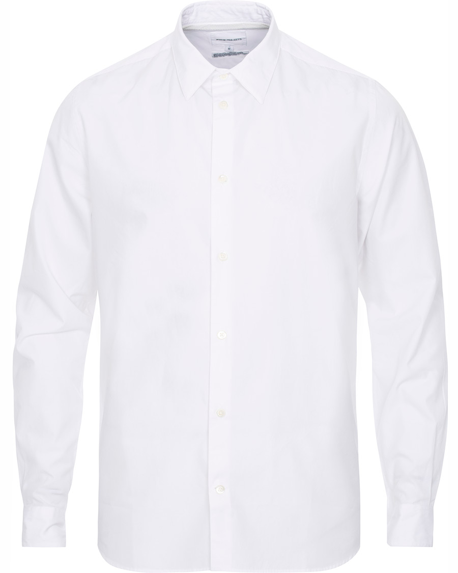 Hombres | Camisas | Norse Projects | Hans Classic Poplin Shirt White
