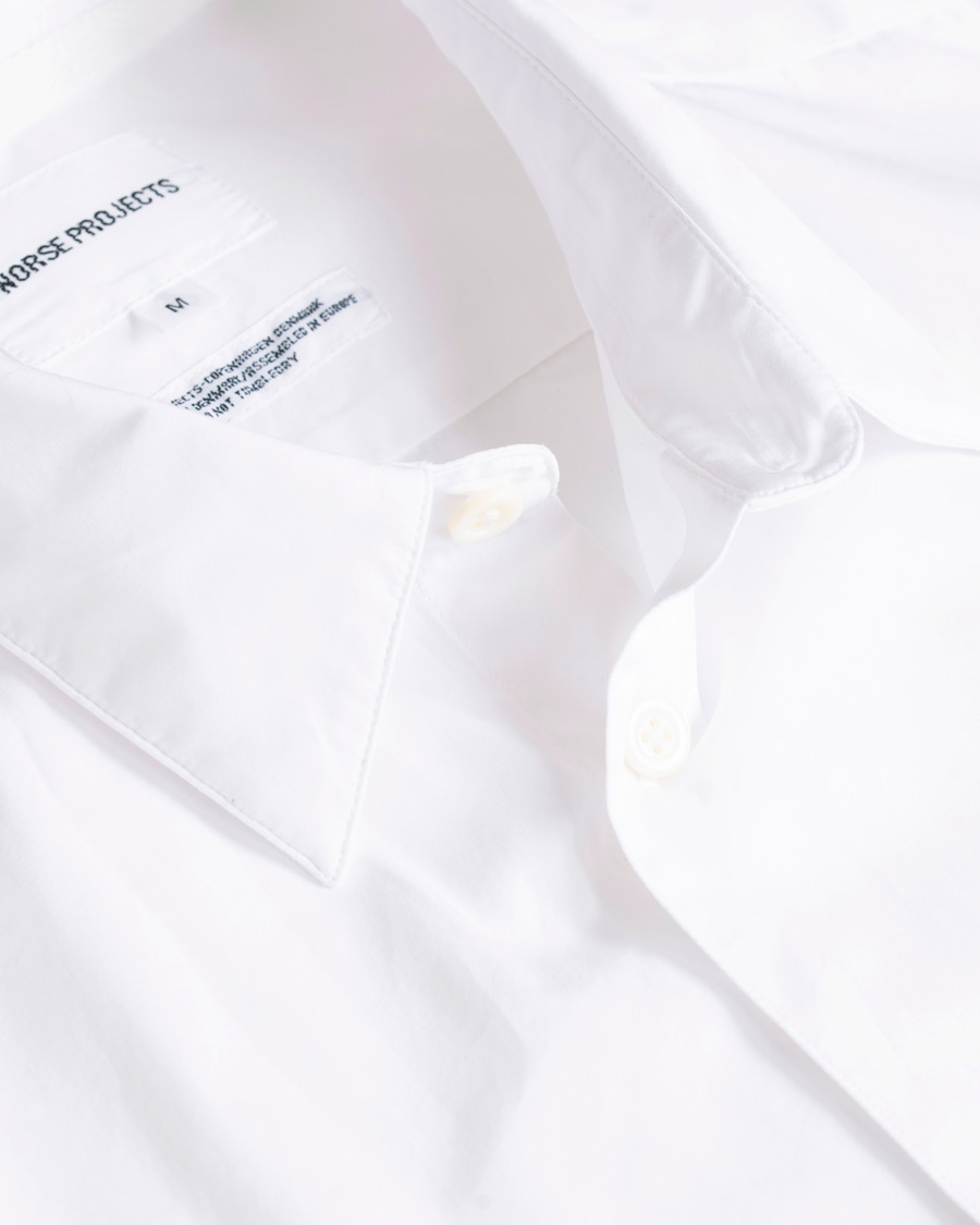 Hombres | Camisas | Norse Projects | Hans Classic Poplin Shirt White
