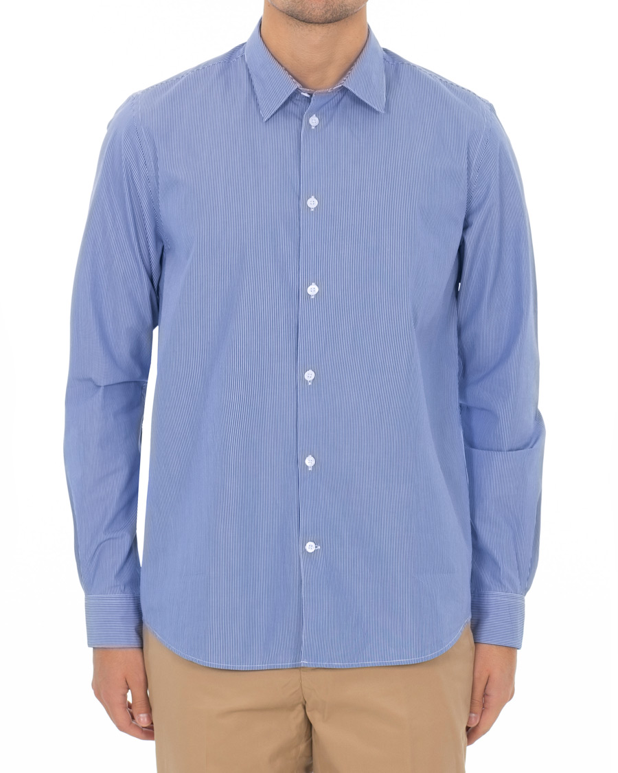 Hombres | Camisas | Norse Projects | Hans Classic Striped Shirt Navy