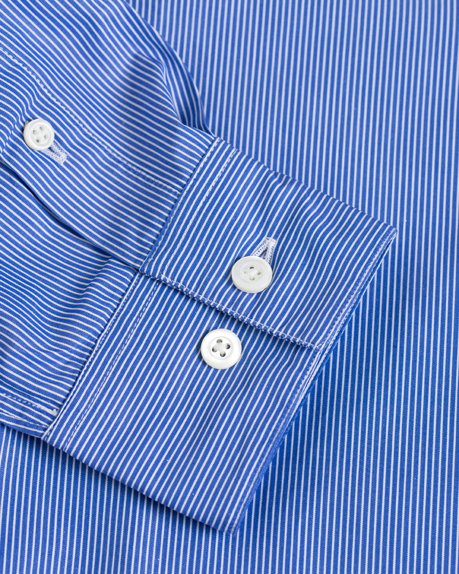 Hombres | Camisas | Norse Projects | Hans Classic Striped Shirt Navy