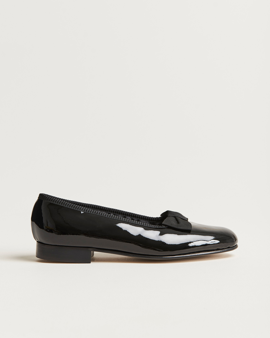 Hombres | Bowhill & Elliott Opera Patent Leather Pumps Black | Bowhill & Elliott | Opera Patent Leather Pumps Black