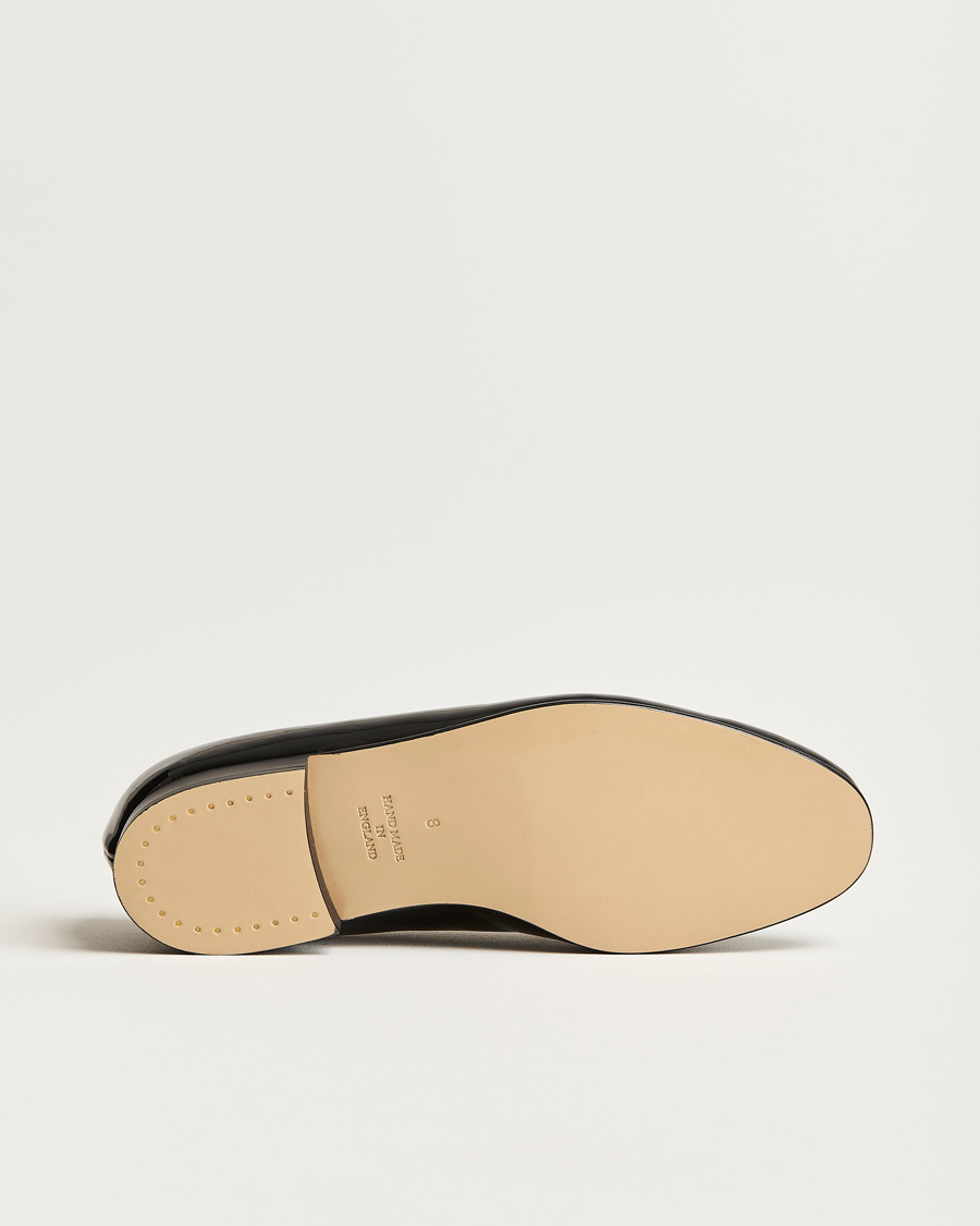 Hombres | Zapatos de charol | Bowhill & Elliott | Opera Patent Leather Pumps Black