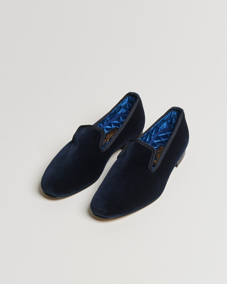 Hombres | Bowhill & Elliott Albert Plain Pumps Navy | Bowhill & Elliott | Albert Plain Pumps Navy