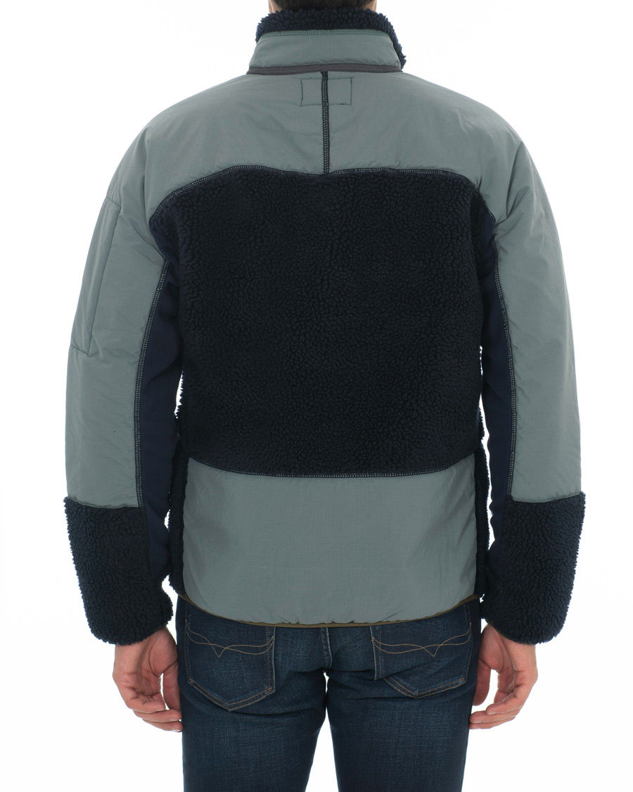 Hombres | Abrigos y chaquetas | J.Crew | 8mm Pile Sherpa Full Zip Jacket Darkest Indigo